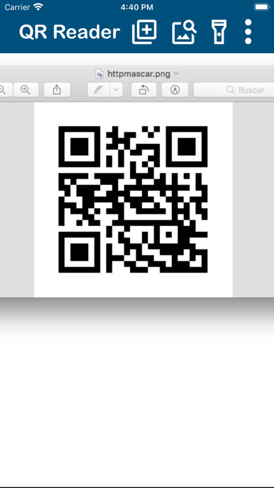 Emulate iPhone app QR Reader & Creator Premium using MyAndroid Emulate iPhone app QR Reader & Creator Premium using MyAndroid