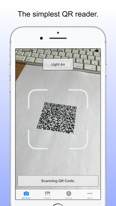 Emulate iPhone app QR Reader - Simple QR Reader using MyAndroid Emulate iPhone app QR Reader - Simple QR Reader using MyAndroid