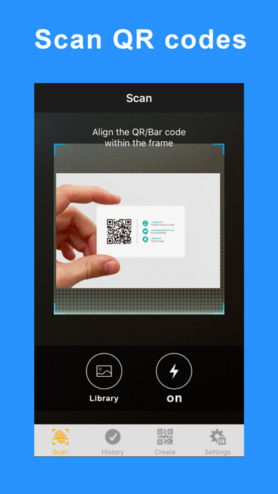 Emulate iPhone app QR Scanner & Generator -Simple,Easy to use! using MyAndroid Emulate iPhone app QR Scanner & Generator -Simple,Easy to use! using MyAndroid