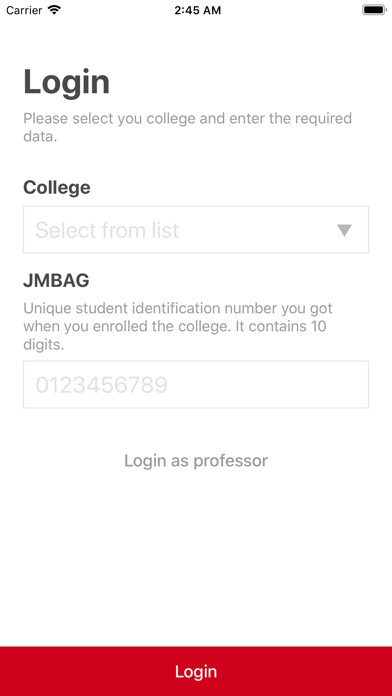 Emulate iPhone app QR Student using MyAndroid Emulate iPhone app QR Student using MyAndroid