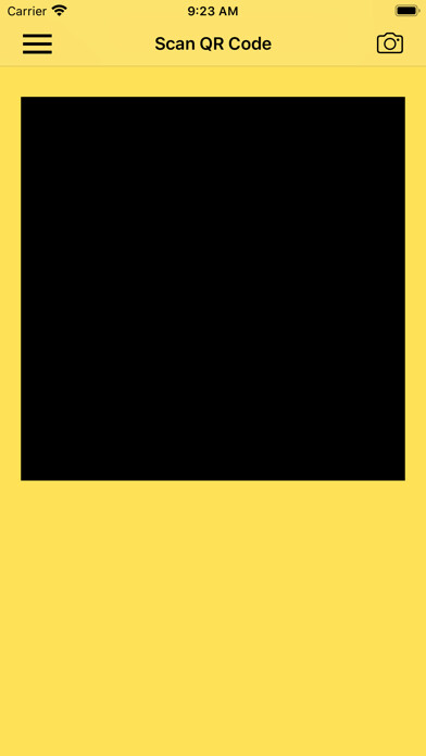 Emulate iPhone app QR Tool - Reader & Generator using MyAndroid