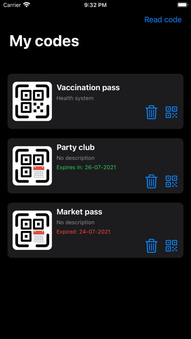 Emulate iPhone app QRWalletPro using MyAndroid