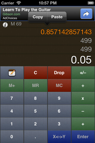 Emulate iPhone app QSCalcRPN using MyAndroid Emulate iPhone app QSCalcRPN using MyAndroid