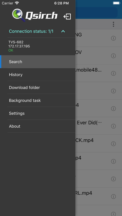 Emulate iPhone app Qsirch using MyAndroid Emulate iPhone app Qsirch using MyAndroid