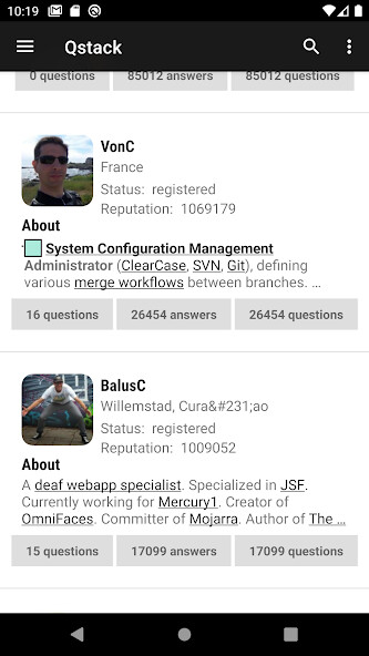 Run android online APK QStacks from MyAndroid or emulate QStacks using MyAndroid