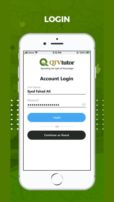 Emulate iPhone app QTV Tutor using MyAndroid Emulate iPhone app QTV Tutor using MyAndroid