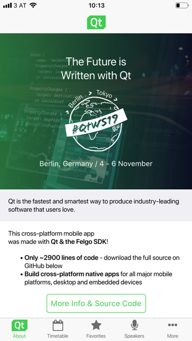 Emulate iPhone app Qt World Summit 2019 Official using MyAndroid Emulate iPhone app Qt World Summit 2019 Official using MyAndroid