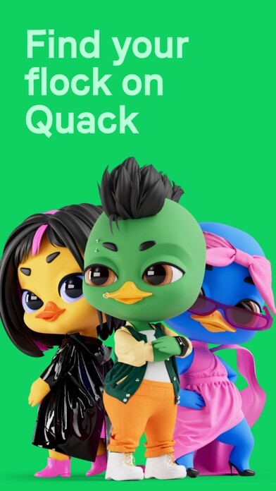 Emulate iPhone app Quack: Communities & Creators using MyAndroid