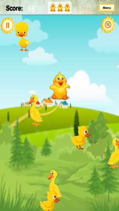 Emulate iPhone app Quack Quack Duck popper Sounds using MyAndroid