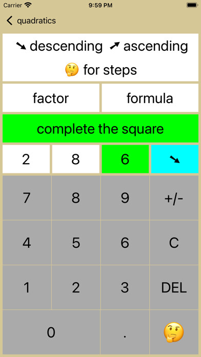 Emulate iPhone app Quadratic Equations using MyAndroid Emulate iPhone app Quadratic Equations using MyAndroid
