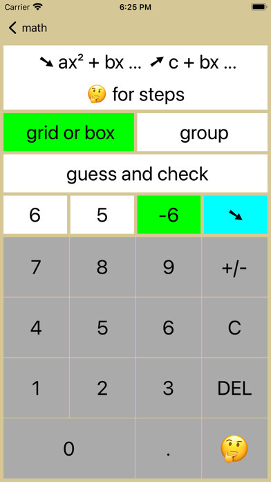 Emulate iPhone app Quadratic Factoring using MyAndroid Emulate iPhone app Quadratic Factoring using MyAndroid
