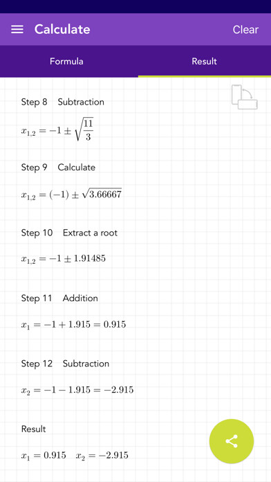 Emulate iPhone app Quadratic Formula PQ PRO using MyAndroid Emulate iPhone app Quadratic Formula PQ PRO using MyAndroid