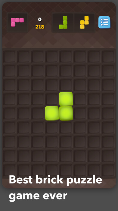 Emulate iPhone app Quadris - new brick puzzle using MyAndroid