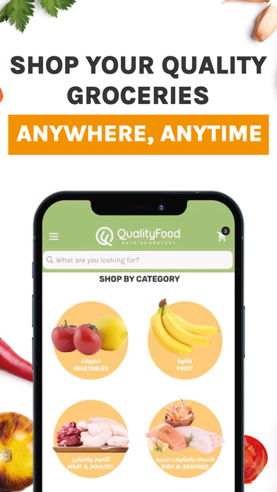 Emulate iPhone app QualityFood: Grocery Delivery using MyAndroid Emulate iPhone app QualityFood: Grocery Delivery using MyAndroid