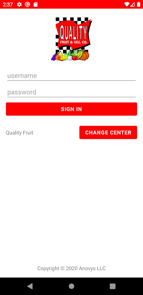 Run android online APK Quality Fruit Vegetable Co. from MyAndroid or emulate Quality Fruit Vegetable Co. using MyAndroid Run android online APK Quality Fruit Vegetable Co. from MyAndroid or emulate Quality Fruit Vegetable Co. using MyAndroid
