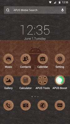 Emulate Android APK Quality Life APUS theme