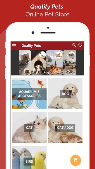 Emulate iPhone app Quality Pets using MyAndroid