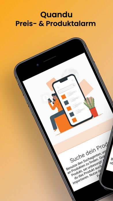 Emulate iPhone app Quandu - Preisalarm using MyAndroid Emulate iPhone app Quandu - Preisalarm using MyAndroid