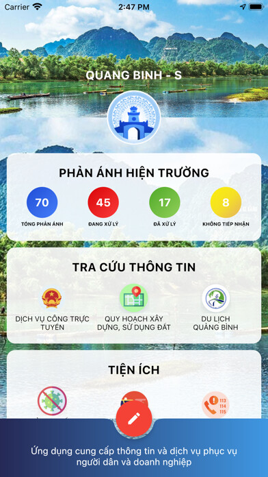 Emulate iPhone app QUANG BINH -S using MyAndroid Emulate iPhone app QUANG BINH -S using MyAndroid