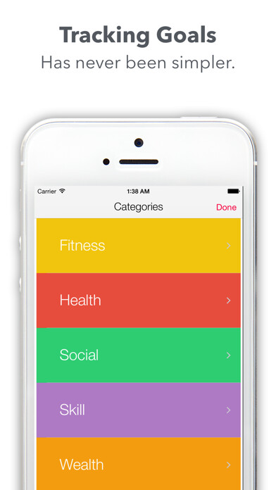 Emulate iPhone app Quantify and Track using MyAndroid