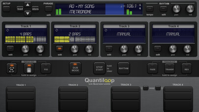 Emulate iPhone app Quantiloop Pro - Live Looper using MyAndroid Emulate iPhone app Quantiloop Pro - Live Looper using MyAndroid