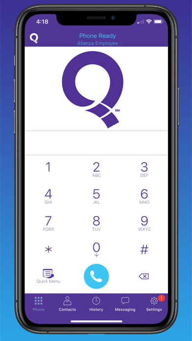 Emulate iPhone app Quantum Fiber Connected Voice using MyAndroid Emulate iPhone app Quantum Fiber Connected Voice using MyAndroid