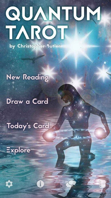 Emulate iPhone app Quantum Tarot using MyAndroid