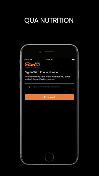 Emulate iPhone app Qua Nutrition using MyAndroid Emulate iPhone app Qua Nutrition using MyAndroid