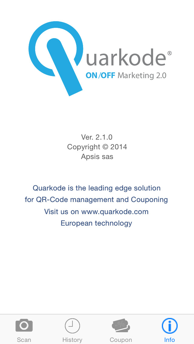 Emulate iPhone app Quarkode QR Reader using MyAndroid