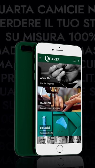 Emulate iPhone app Quarta Camicie using MyAndroid