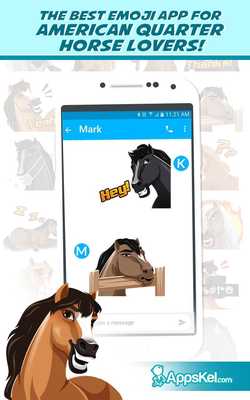 Emulate Android APK Quartermoji - American Quarter Horse Emoji Sticker Emulate Android APK Quartermoji - American Quarter Horse Emoji Sticker