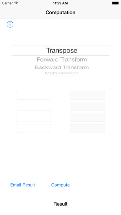 Emulate iPhone app QuaternionCalc using MyAndroid Emulate iPhone app QuaternionCalc using MyAndroid