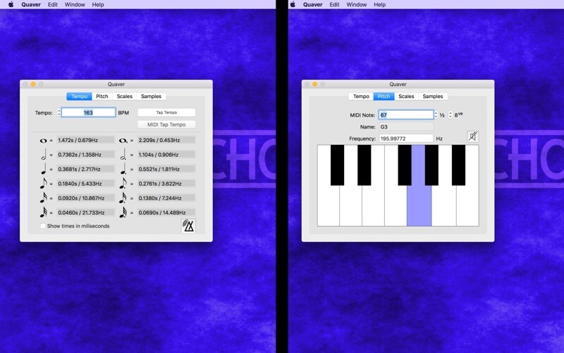 Emulate iPhone app Quaver using MyAndroid
