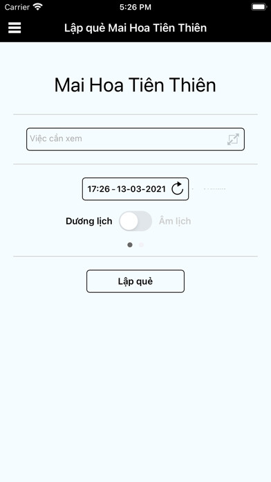 Emulate iPhone app Quẻ Dịch using MyAndroid Emulate iPhone app Quẻ Dịch using MyAndroid