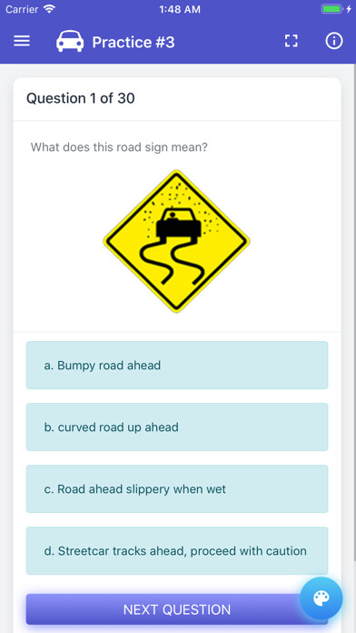 Emulate iPhone app Quebec Class 5 Driving Test using MyAndroid Emulate iPhone app Quebec Class 5 Driving Test using MyAndroid