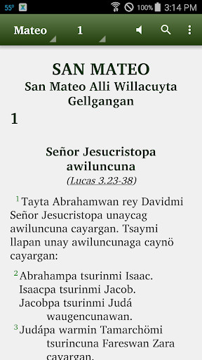 Run android online APK Quechua North Conchucos -New Testament (2008) from MyAndroid or emulate Quechua North Conchucos -New Testament (2008) using MyAndroid Run android online APK Quechua North Conchucos -New Testament (2008) from MyAndroid or emulate Quechua North Conchucos -New Testament (2008) using MyAndroid