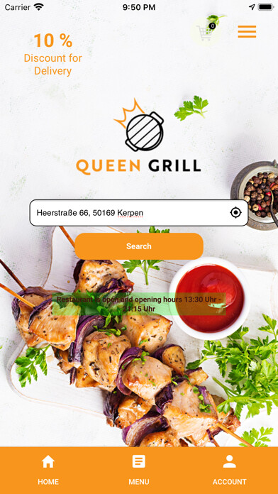 Run android online APK Queen Grill from MyAndroid or emulate Queen Grill using MyAndroid