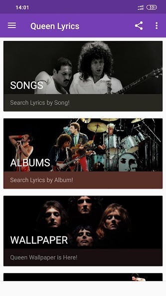 Emulate Android APK Queen Lyrics
