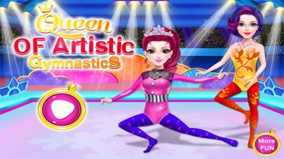 Emulate iPhone app Queen of Artistic Gymnastics using MyAndroid