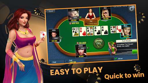 Run android online APK Queen Poker Offline - Texas Holdem Online Card from MyAndroid or emulate Queen Poker Offline - Texas Holdem Online Card using MyAndroid