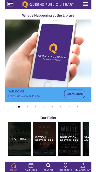 Emulate iPhone app Queens Public Library using MyAndroid Emulate iPhone app Queens Public Library using MyAndroid
