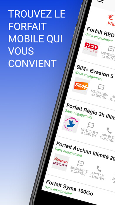 Run android online APK Quel forfait from MyAndroid or emulate Quel forfait using MyAndroid