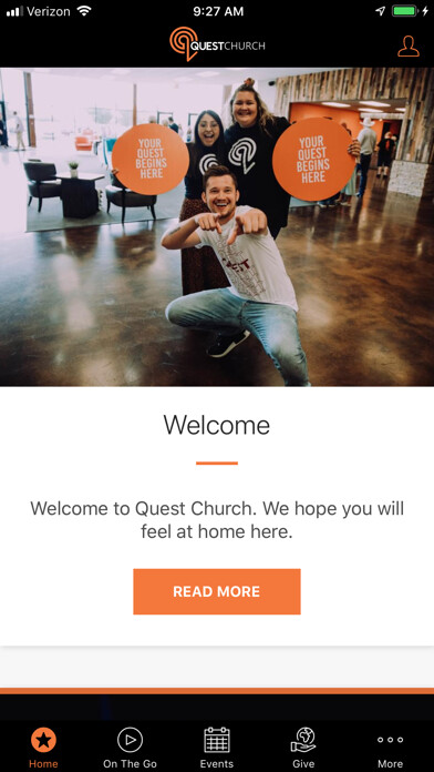 Emulate iPhone app Quest Church Norman using MyAndroid Emulate iPhone app Quest Church Norman using MyAndroid