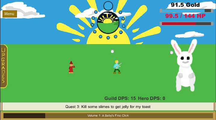 Emulate Android APK Quest Clicker