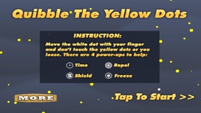 Emulate iPhone app Quibble The Yellow Dots using MyAndroid Emulate iPhone app Quibble The Yellow Dots using MyAndroid