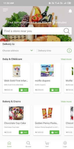 Run android online APK Quicart from MyAndroid or emulate Quicart using MyAndroid