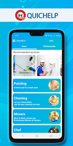 Run android online APK Quichelp from MyAndroid or emulate Quichelp using MyAndroid