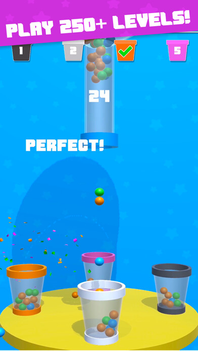 Emulate iPhone app Quick Balls - Tap Tap Tap using MyAndroid