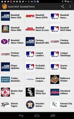 Emulate Android APK Quick Baseball News Emulate Android APK Quick Baseball News
