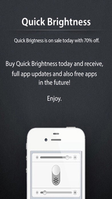 Emulate iPhone app Quick Brightness - Control the Power using MyAndroid Emulate iPhone app Quick Brightness - Control the Power using MyAndroid